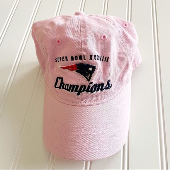New England Patriots Super Bowl XXXVIII Hat | Pink - Picture 1 of 6